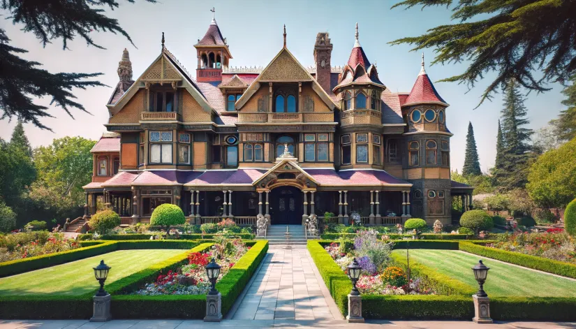 Winchester Mystery House front view