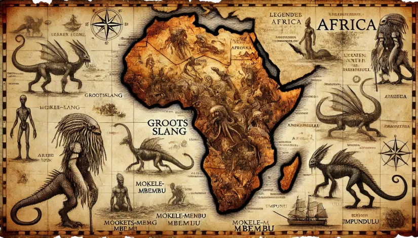 African cryptids: Grootslang, Mokele-Mbembe, Impundulu, and more