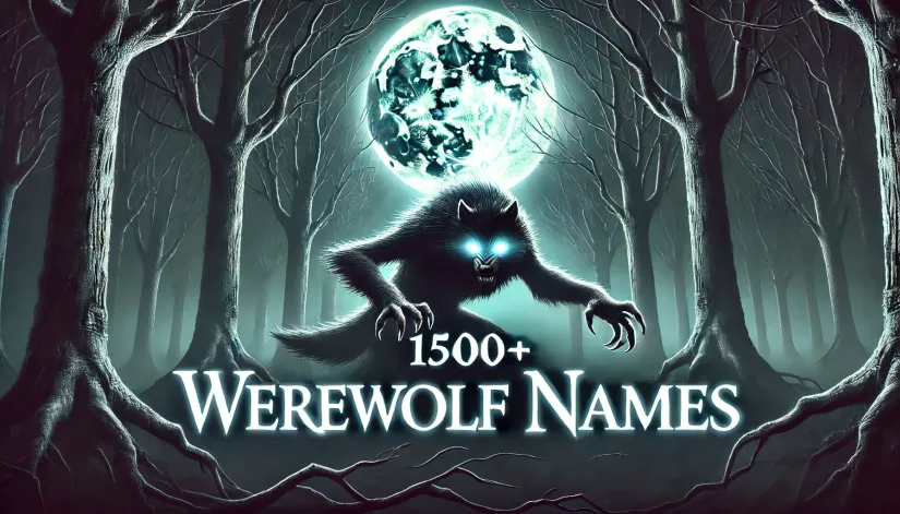 Dark Forest Werewolf Names