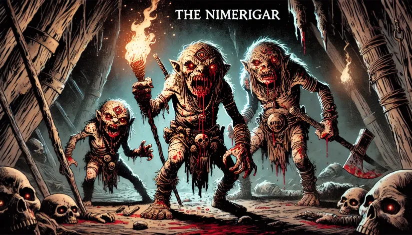 The Teihiihan and the Nimerigar, small fierce Native American cryptids