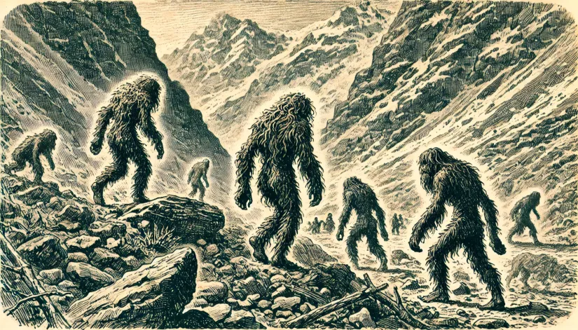 Nikolai-Przhevalsky-Almas-Sighting-1871 Nikolai Przhevalsky's sighting of wildmen in Mongolia's Altai Mountains in 1871