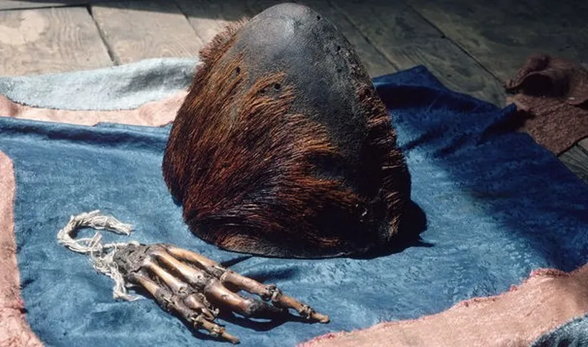 The-Pangboche-Hand-and-Yeti-Scalp The Pangboche Hand and Yeti Scalp