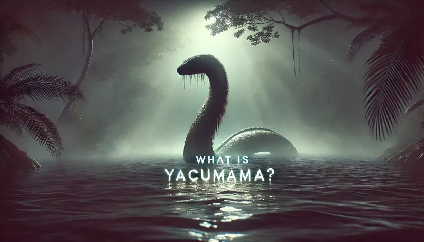 What is Yacumama giant snake cryptid?