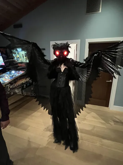 Sexy Mothman costume idea